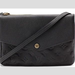 Louis Vuitton Twice Monogram Empreinte Black